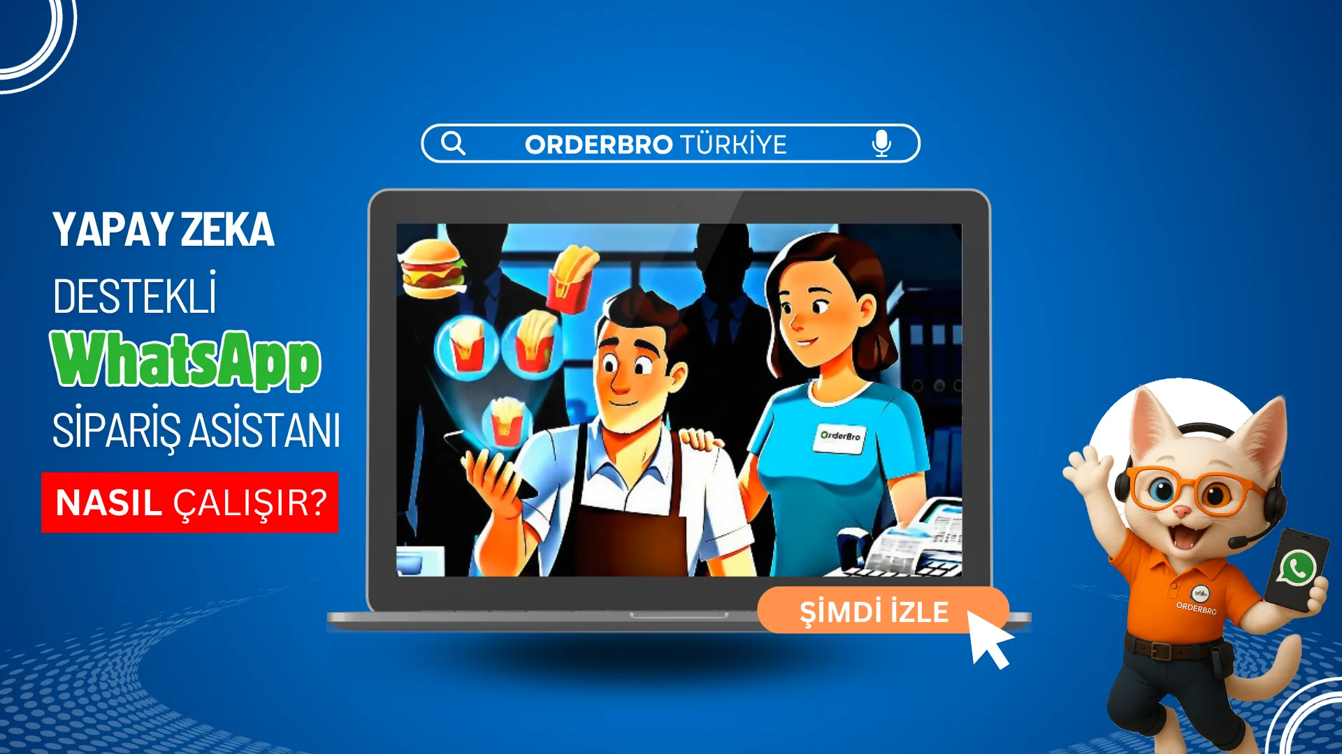 Istanbulda garson sorunu yasayan restoranlar yapay zeka cizimi orderbro türkiye